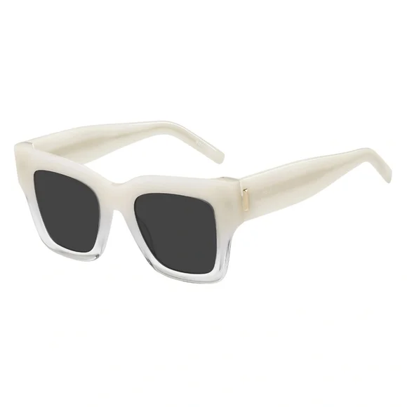 BOSS- Square Shaded Ivory Grey Sunglasses 1386/S
